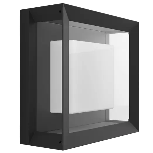 Philips Hue Econic udendørs væglampe 15W sort