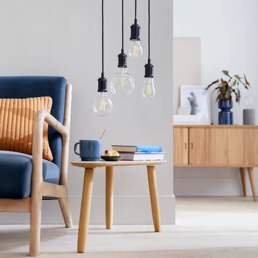 Philips Smart WiZ white LED pære E27 6,7W globe klar