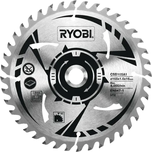 Ryobi CSB165A1 rundsavklinge Ø 165 mm