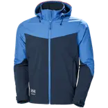 HH Workwear Oxford softshell jakke navy/stone