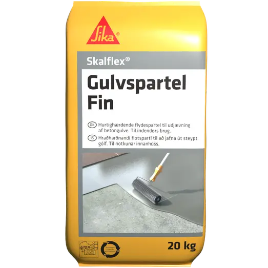 Skalflex gulvspartel fin 20 kg