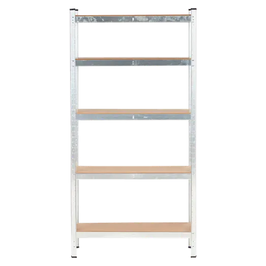 Probuilder stålreol m. 5 hylder galv.