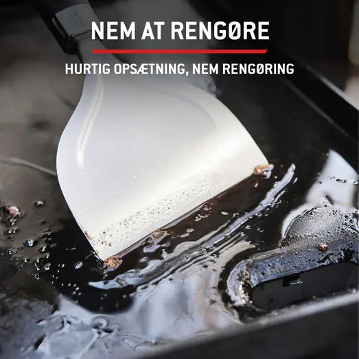 Weber® Slate GPD 76 cm Premium stegeplade gasgrill med vogn