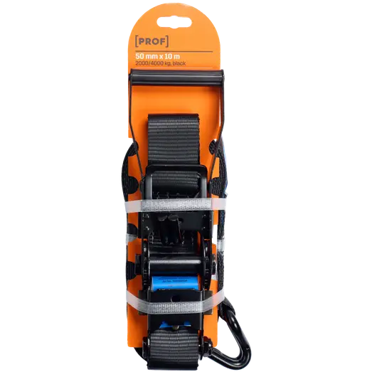 Prof lasterem m/skraldespænde 50 mm 2000/4000 kg sort