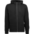 ID Core herre hoodie med lynlås sort str.