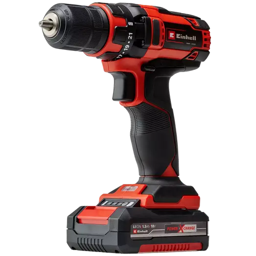 Einhell TC-CD 18/35 Li 18V bore/skruemaskine med 1,5Ah batteri