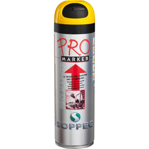 Soppec pro markeringsspray gul - 500 ml