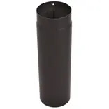 Varde pejserør med indkravning sort, 50 cm