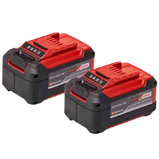 Einhell Power-X-Change twinpack batteri 2x18V/5,2Ah