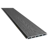 Komposit profilbræt til hegn 16x160x1800 mm koksgrå