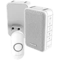 Honeywell hjem og have 2 dørklokker hvid