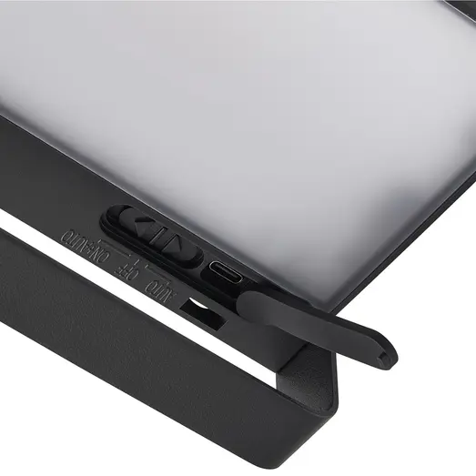 Nordlux Saulio solar udendørs væglampe sort