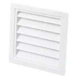 Duka jalousirist 63.3 hvid 15x15 cm indv. 140 mm