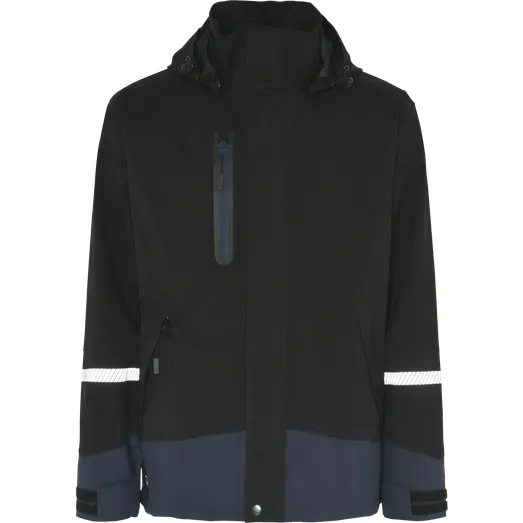 Lyngsøe rainwear skal jakke sort