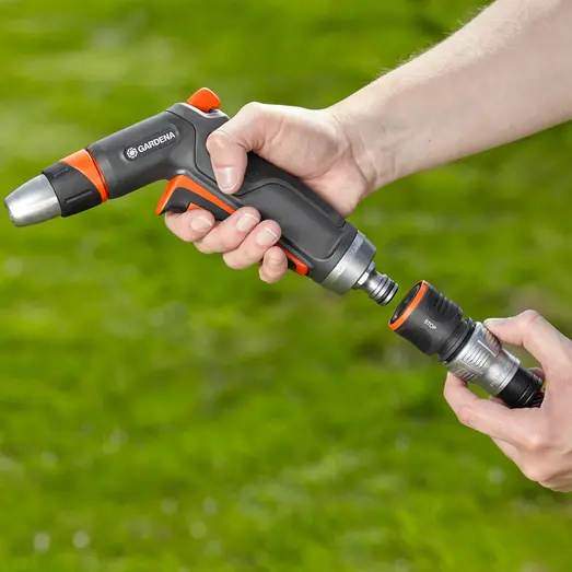 Gardena Premium slangekobling m/vandstop 1/2" sb