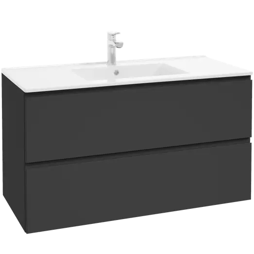 Milobad badmiljø Reno 100 cm mat antracit