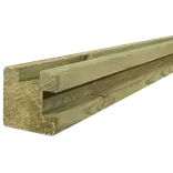 Systemhegn hjørnestolpe trykimprægneret 97x97 mm