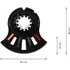 Bosch EXPERT ACZ 105 ET multisegment savklinge, 80x30 mm