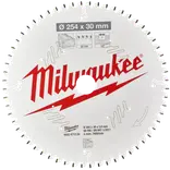Milwaukee CSB MS W rundsavsklinge Ø254x30x3,0 mm 60 tænder til træ