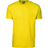 ID T-time herre t-shirt kortærmet gul