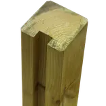 PLUS Krydsskåret Profilstolpe m/1 spor 9×9×188 cm