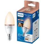 Philips Smart WiZ white LED pære E14 4,6W kerte mat