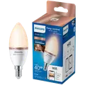 Philips Smart WiZ white LED pære E14 4,6W kerte mat