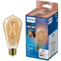 Philips Smart WiZ white LED pære E27 6,7W edison guld