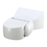EnsoNordic udendørs PIR sensor Slim Line hvid