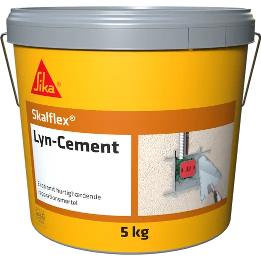 Skalflex lyn-cement - spand med 5 kg.