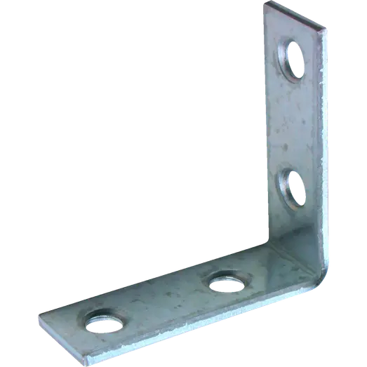 PN vinkelbeslag 55x55x20x2,5 mm. elforzinket