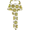 Jasa nøgleemne 6-stift smiley