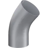 Lindab Rainline bøjning - Ø75/45°