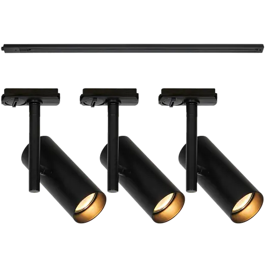 Nordlux Jerome Link 3-Kit skinnesystem GU10 sort