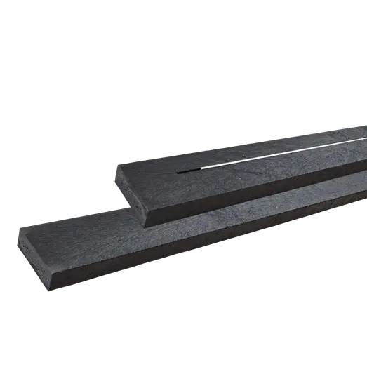 PLUS Alpha bord/bænkesæt 118 cm RePlast Sort