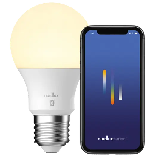 Nordlux smart pære E27 A60 SMD 6,5W hvid high heat