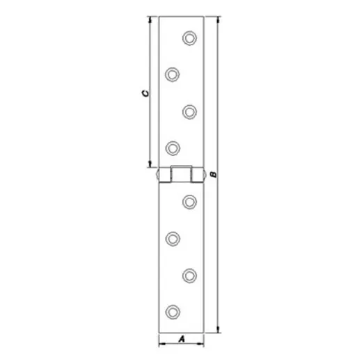 PN bladhængsel bach flap 26x183 mm elforz