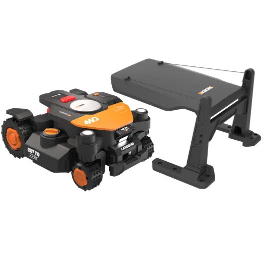 Worx WR344E Vision Cloud 4WD robotplæneklipper 4000 m² inkl. garage