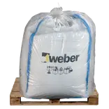 Weber 7,7% strandmørtel 0-2 mm, 500 L