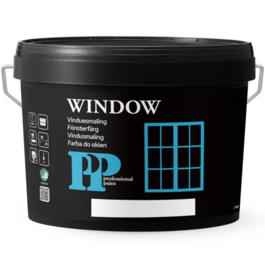 PP Vinduesmaling RAL 9010 3 L