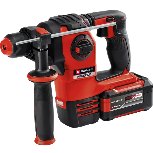 Einhell Herocco 18V borehammer 2,5Ah batteri og opladersæt