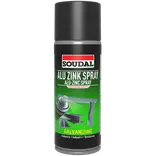 Soudal alu zink spray, koldgalvanisering blank 400 ml