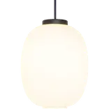 Dyberg Larsen DL39 cafépendel mat hvid opalglas Ø25 cm