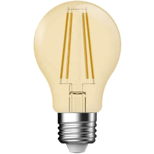 Nordlux Deco E27 A60 classic dim dekorativ pære 2500K guldfarvet