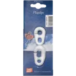 DanoMast flagclips 1 aflang og 1 kort