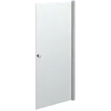 Scanbad brusedør A - klart glas 200 x 90 cm