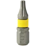Staco 1/4" TX10 bit gul 25 mm 30 stk.
