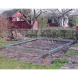 Halls Popular 86 fundament 5,0 m² (6x8ft)