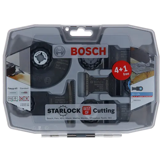 Bosch Træ- og metalskæresæt til multiværktøj, 5 dele