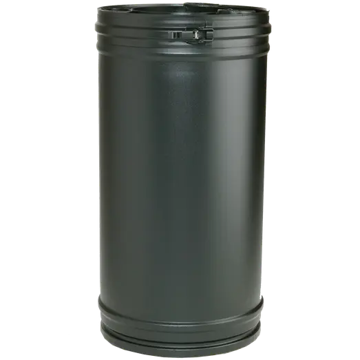 Morsø Skorstenssektion længde 500 mm - sortmalet